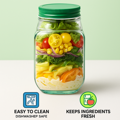 Tinybeats™ Salad Pod Jar