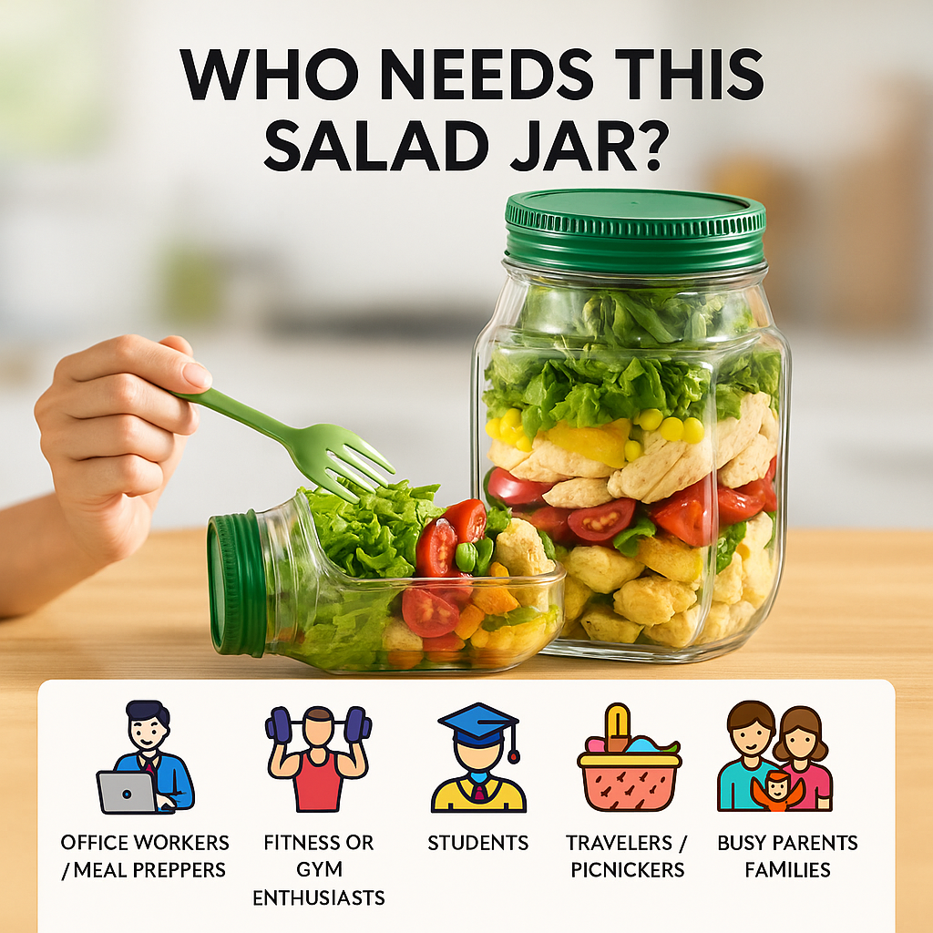 Tinybeats™ Salad Pod Jar