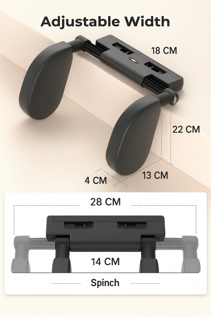 Best Car Seat Headrest l Ergonomic Car Seat Headrest Pillow l Adjustable Car Seat Headrest Pillow