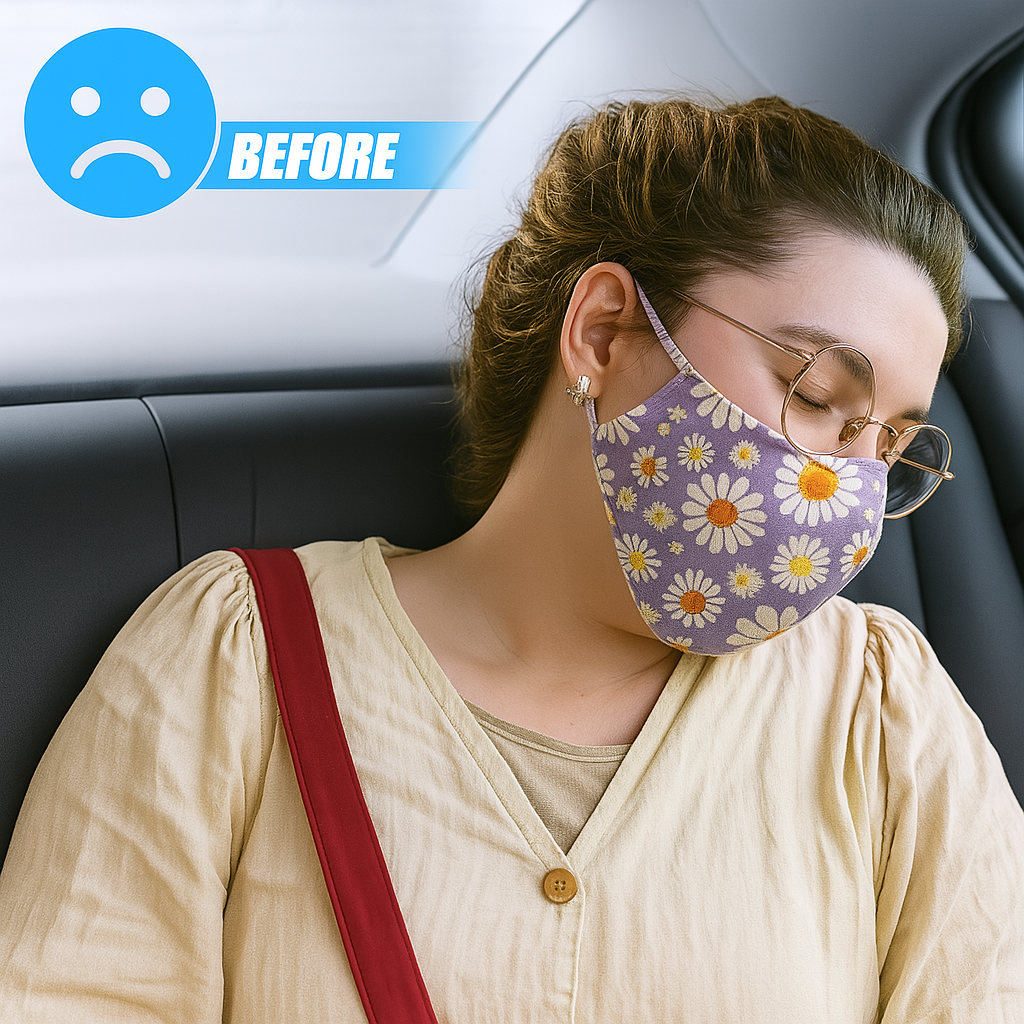 Best Car Seat Headrest l Ergonomic Car Seat Headrest Pillow l Adjustable Car Seat Headrest Pillow