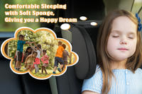 Best Car Seat Headrest l Ergonomic Car Seat Headrest Pillow l Adjustable Car Seat Headrest Pillow