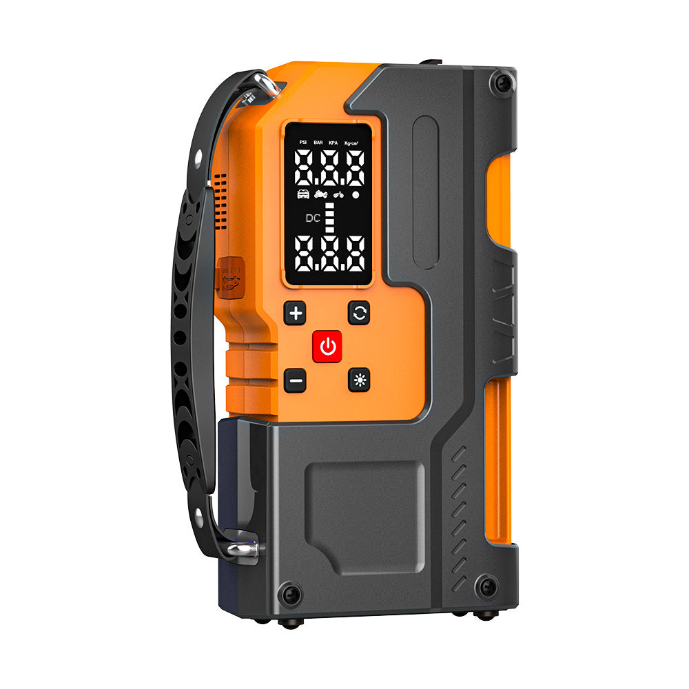 Tinybeats 12V Jump Starter with Air Compressor, 10000mAh Portable Car Battery Booster