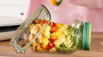 Tinybeats™ Salad Pod Jar