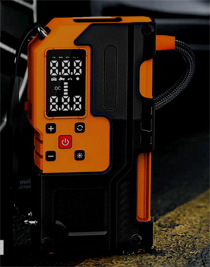 Tinybeats 12V Jump Starter with Air Compressor, 10000mAh Portable Car Battery Booster